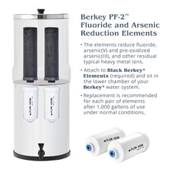 Berkey PF-2 Fluoride Filters