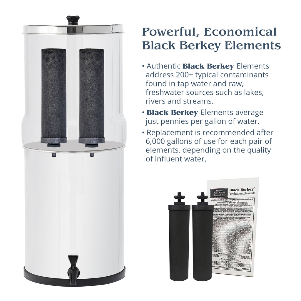 Black Berkey® Filter set – Berkey-Waterfilters-Eu